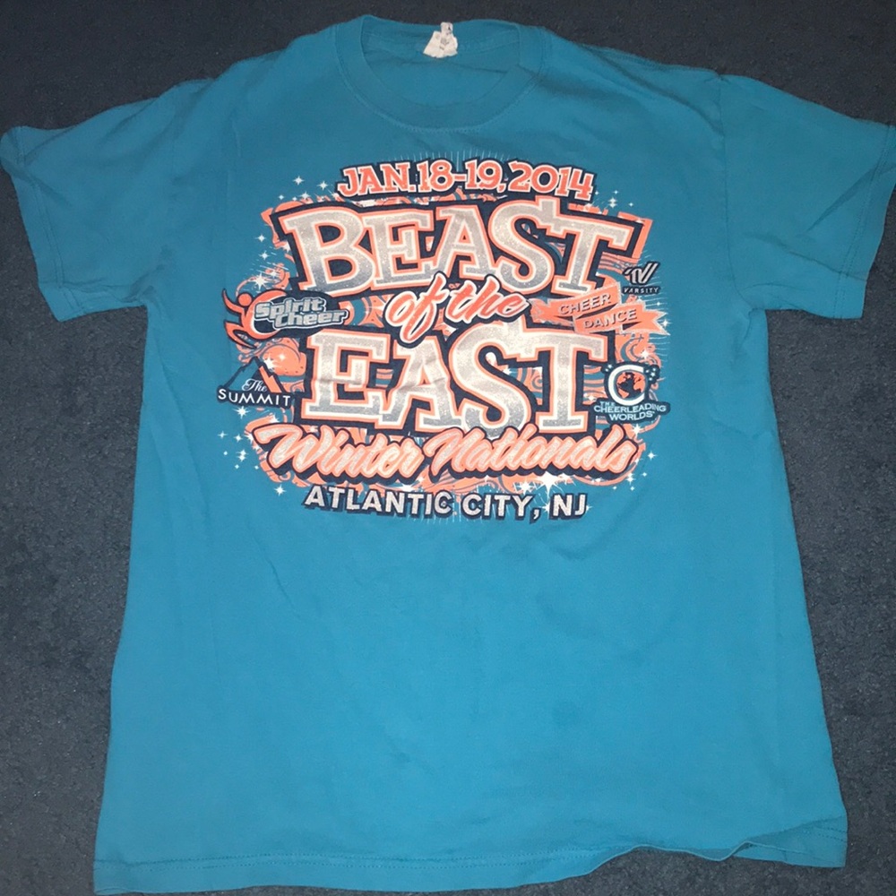Beast of the east cheer T-shirt :)